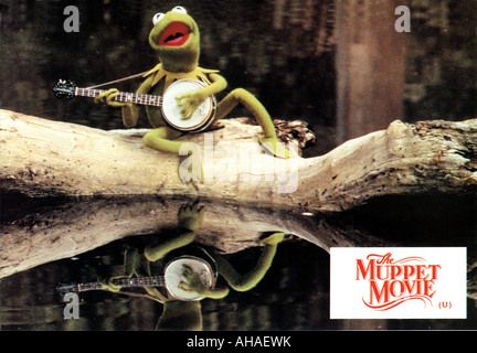 Il MUPPET MOVIE 1979 film ITC con Kermit Foto Stock