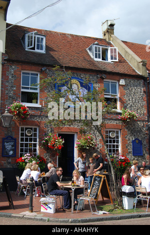 Il 'Druid testa dell' Pub, 'Lanes', Brighton East Sussex, England, Regno Unito Foto Stock