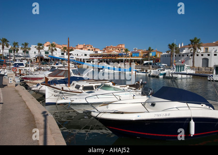 Marina Cala en Bosc Minorca isole Baleari Spagna Foto Stock