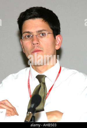 David Miliband mp del lavoro e il ministro Regno Unito 03 Foto Stock