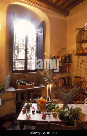 La cucina Marcucci cantina Pietrasanta Toscana Italia Foto Stock