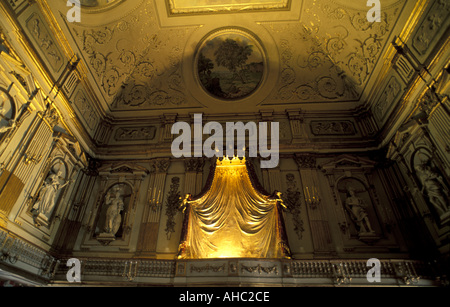 Teatro di Palazzo Reale a Napoli Campania Italia Foto Stock
