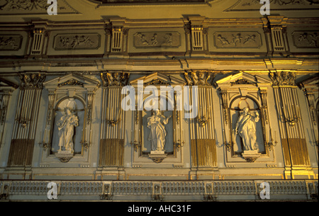 Teatro di Palazzo Reale a Napoli Campania Italia Foto Stock
