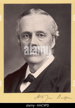 Arthur James Balfour Foto Stock
