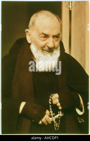 Padre Pio Foto Stock