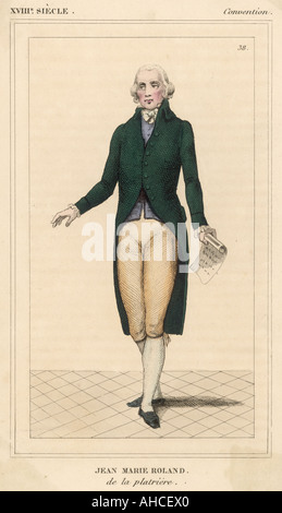 Jean Marie Roland De La Foto Stock