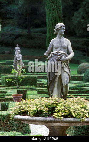 Il Rinascimento Giardini Giusti a Verona Italia Foto Stock
