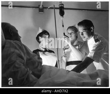 La trasfusione di sangue 1966 Foto Stock