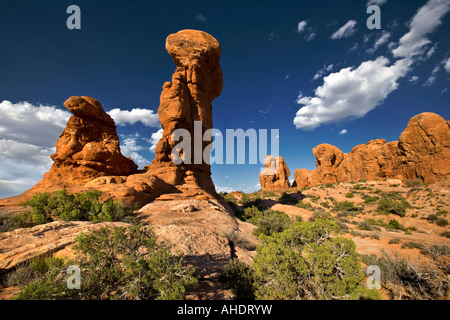 Giardino di Eden Arches National Park nello Utah Foto Stock