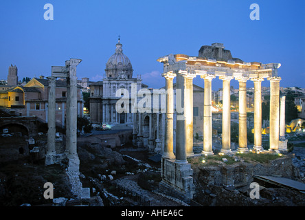 Foro Romano, Roma, Italia Foto Stock