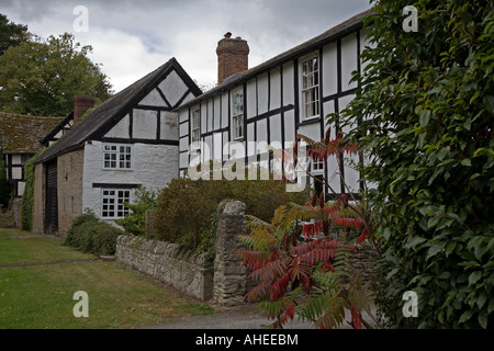 Eardisland, Black & White village, Herefordshire. Foto Stock
