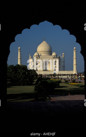 Taj Mahal Agra India Foto Stock