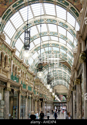 County Arcade Leeds Foto Stock