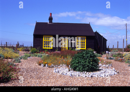 Prospettiva Cottage Dungeness Foto Stock