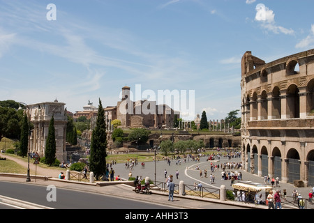 Arco di Costantino Colosseo Colosseo Roma Italia Europa 2006 Foto Stock