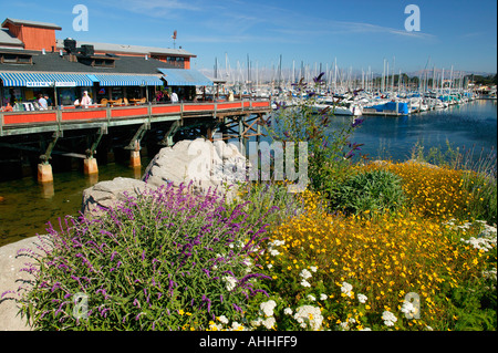 Vecchio Pescatore s Wharf Monterey in California Foto Stock