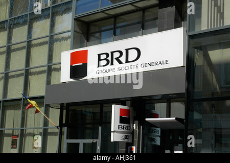 Constanta, Banca BRD Gruppo Societe Generale Foto Stock