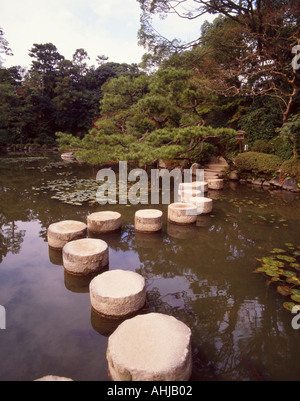 Giappone Kyoto Santuario Heian garden Foto Stock