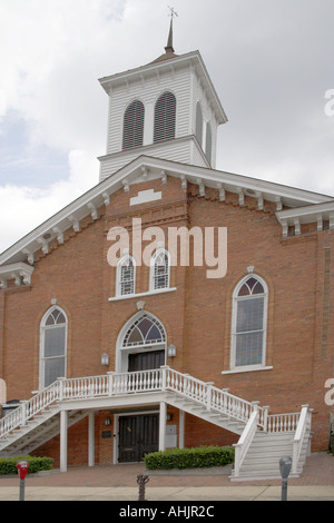 Martin Luther King era un pastore in Dexter avenue king memorial chiesa battista di Montgomery in Alabama Foto Stock