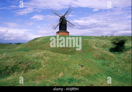 Brill Buckinghamshire del XVII secolo il mulino a vento di post Foto Stock