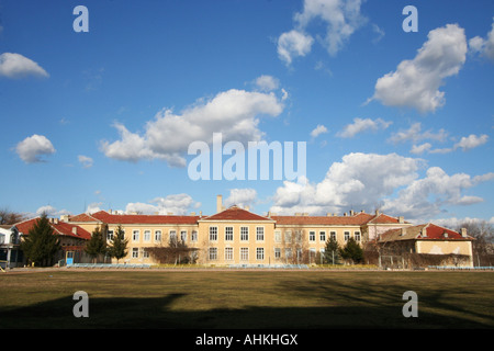 Scuola di Shumen, Bulgaria, Europa UE Foto Stock