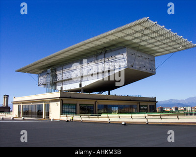 Italia Torino Pinacoteca Agnelli sul tetto del complesso di Lingotto Foto Stock