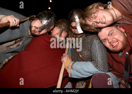 Viking statua d'Arte, Museo Storico, Perla, Reykjavik Islanda Foto Stock