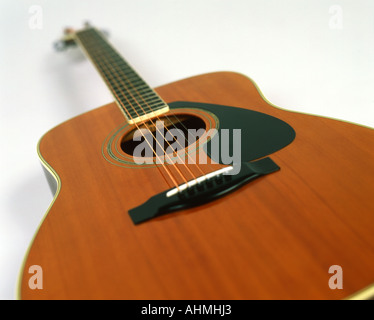 Chitarra acustica Foto Stock