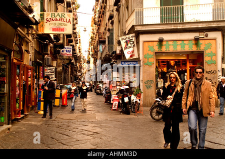 Il Quartiere Spagnoli Quartiere Spagnolo Toledo Napoli Campania Italia Foto Stock