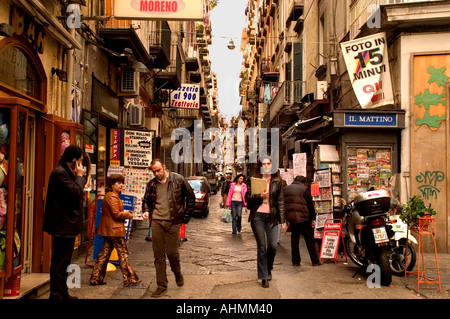 Il Quartiere Spagnoli Quartiere Spagnolo Toledo Napoli Campania Italia Foto Stock