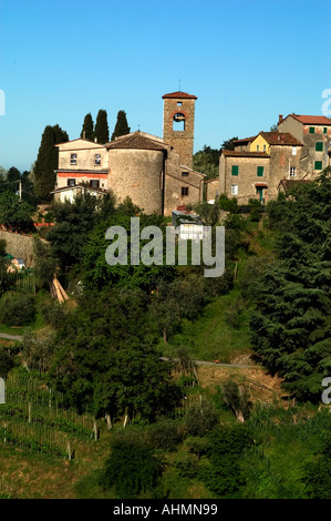 Toscana Italia Villaggio Italiano Foto Stock