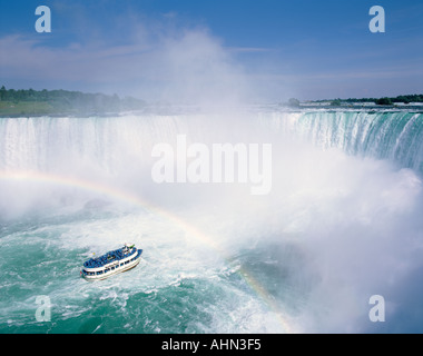 La Domestica della Foschia Niagara Falls Toronto in Canada Foto Stock