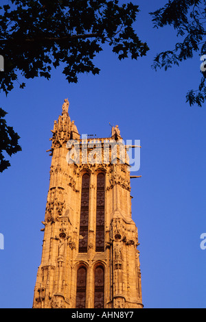 Europa Francia Paris Tour St Jacques Foto Stock