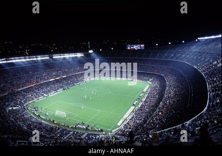 Stadio Camp Nou, Barcellona Foto Stock