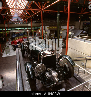 Regno Unito Hampshire Beaulieu National Motor Museum Bentley interni Foto Stock