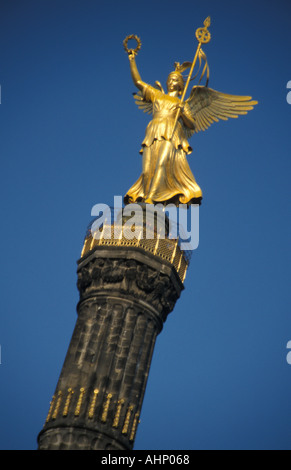Germania Berlino Siegessaule la Colonna della Vittoria Foto Stock