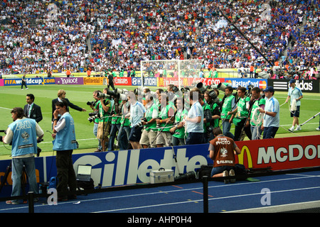 Fotografi di raccogliere al finale di Coppa del Mondo 2006 Foto Stock