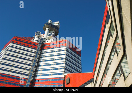 Goteborg Uitken lookout noto come il rossetto nel porto di Göteborg Svezia UE Europa Foto Stock