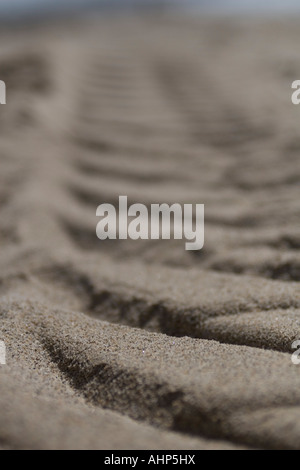 pista di sabbia Foto Stock