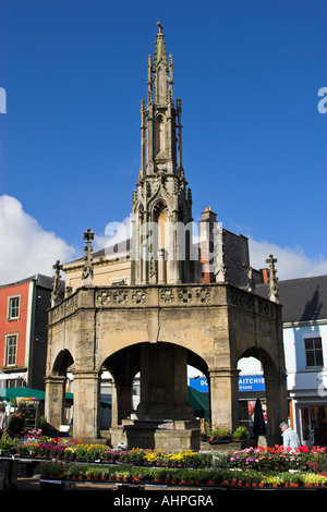 Croce di mercato, Shepton Mallet, Somerset, Inghilterra Foto Stock