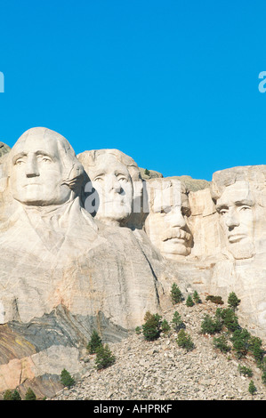 Mt Rushmore Monumento Nazionale nei pressi di Rapid City South Dakota Foto Stock