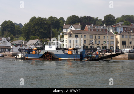 Il traghetto superiore dartmouth devon england Europa Regno Unito Foto Stock