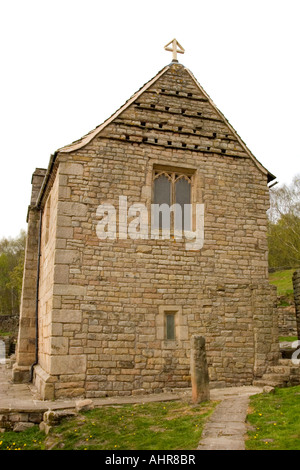 Cappella Padley Grindleford Parco Nazionale di Peak District Derbyshire Inghilterra Parco Nazionale di Peak District Foto Stock