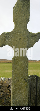 Kilnave Celtic Cross AD750 Ardnave Loch Gruinart Foto Stock