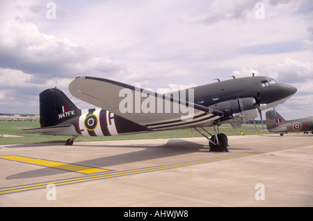 La leggendaria Battaglia di Bretagna Douglas C-47A Skytrain (DC-3A) Foto Stock