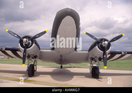 La leggendaria Battaglia di Bretagna Douglas C-47A Skytrain (DC-3A) Foto Stock