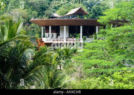 Four Seasons Resort Ayung River Gorge Ubud Bali Indonesia Foto Stock