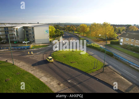 Strada Haydens in harlow essex, Regno Unito Foto Stock