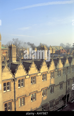 Oriel College Quad anteriore Foto Stock