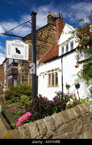 Winkies Castello Museo Folk High Street Marske dal mare Tees Valley Inghilterra Foto Stock